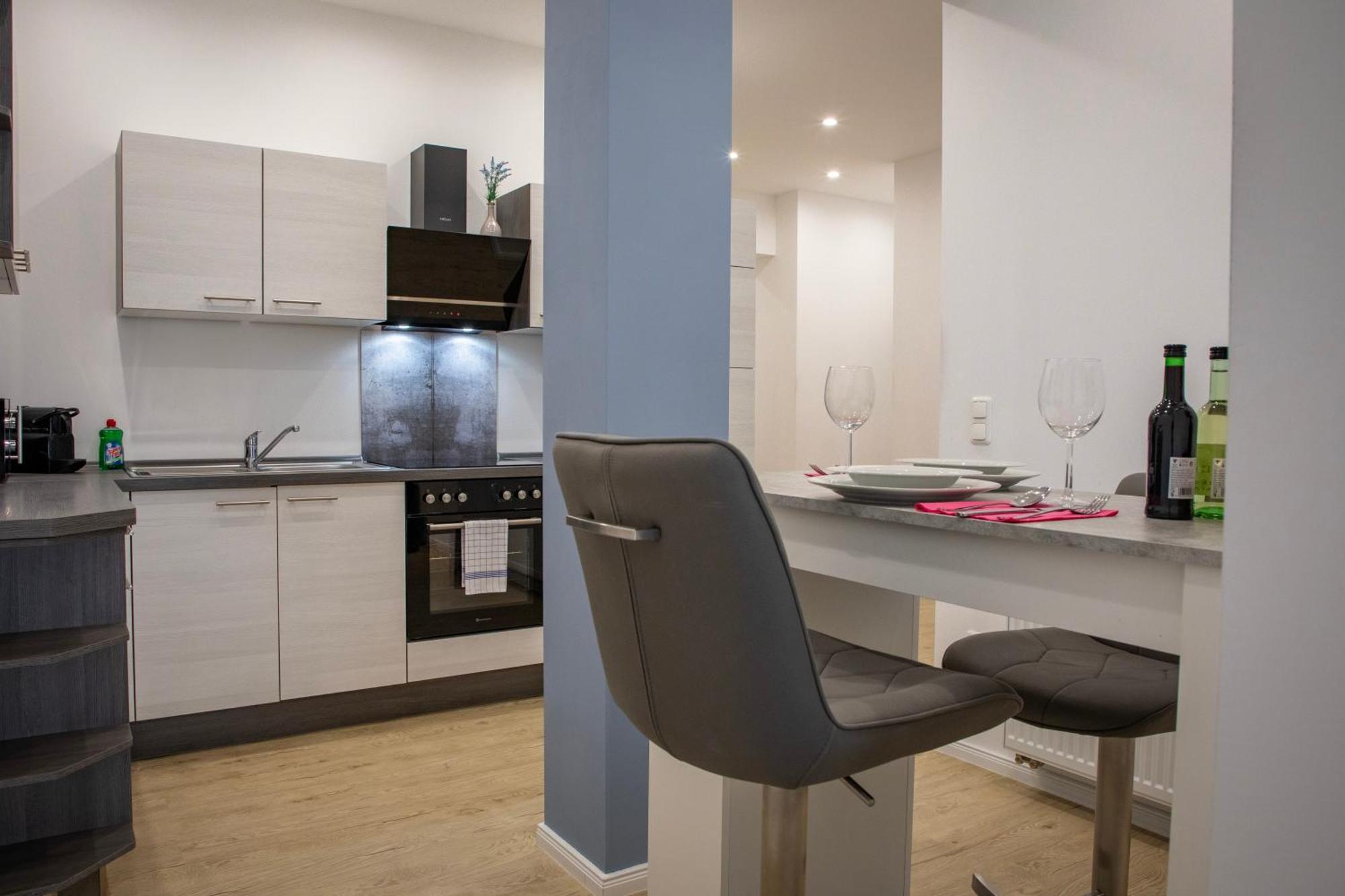 Hannibal - Design Apartment Lilie 2, Vw Naehe, Parkplatz, Kueche, Highspeed-Wlan, Fitness, Solarium Wolfsburg Zewnętrze zdjęcie